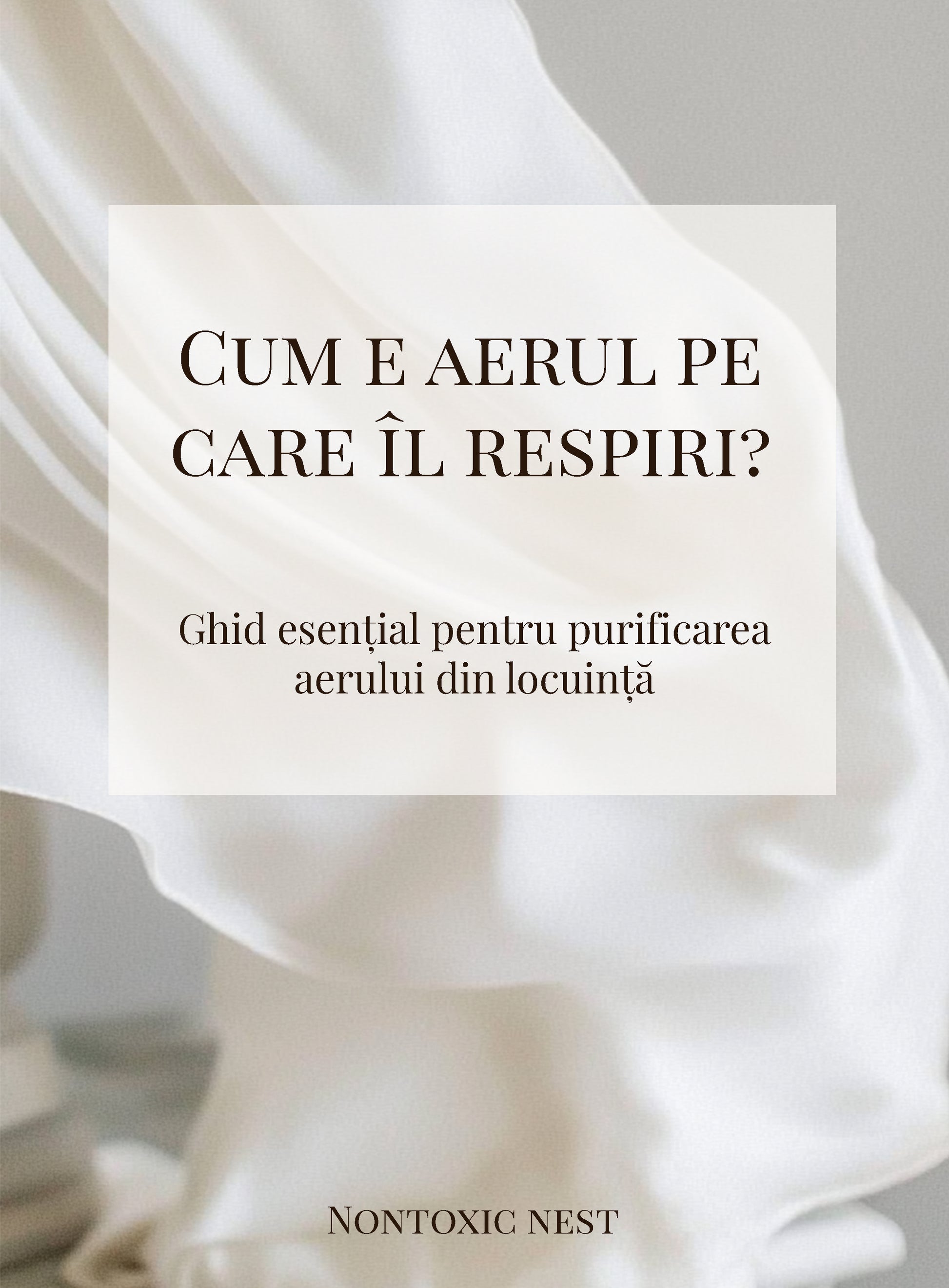 Cum e aerul pe care îl respiri?