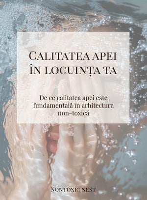 Calitatea apei în locuinţa ta